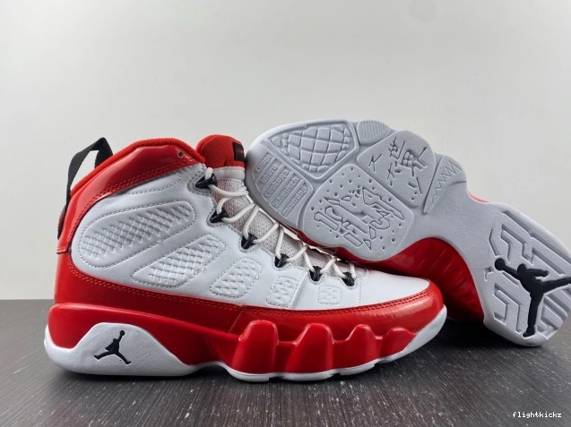 Retro White Red Jordan 9 302370-160 Gym Air 1106
